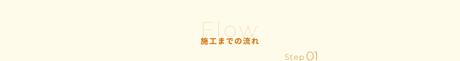 施工までの流れ