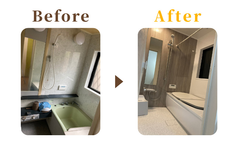 相模原市浴室リフォーム施工事例
