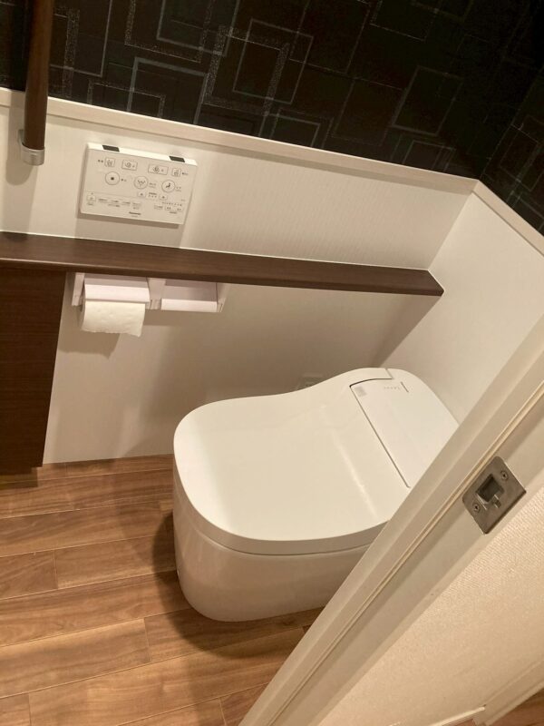 施工後のトイレ