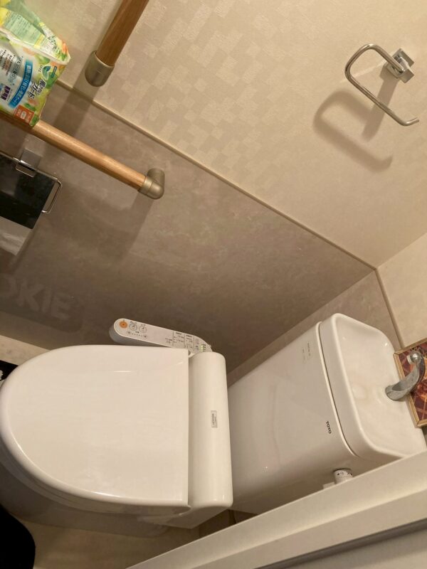 施工前のトイレ