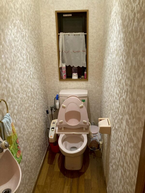 施工前のトイレ