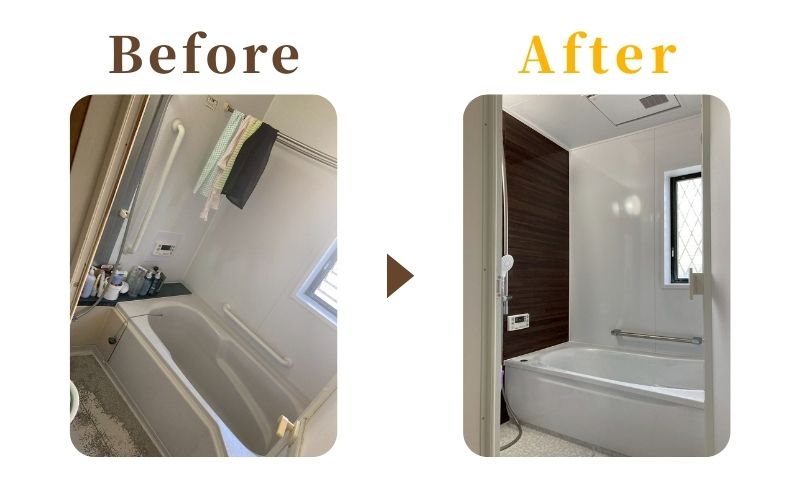 海老名市中新田 浴室リフォーム施工事例