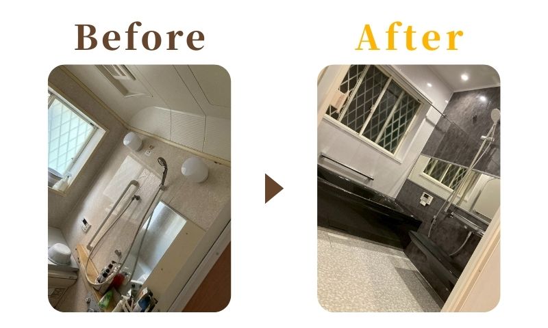 町田市木曽 浴室リフォーム施工事例