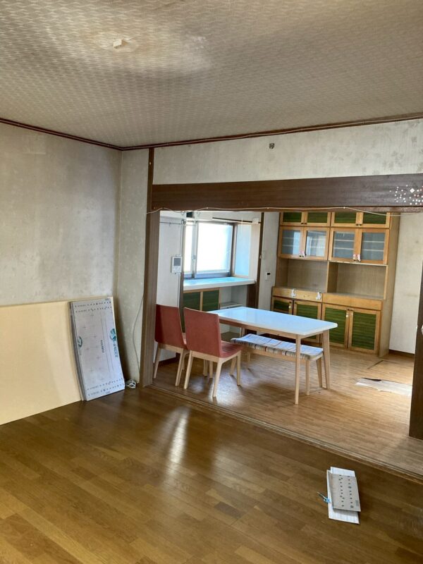 施工前のLDK